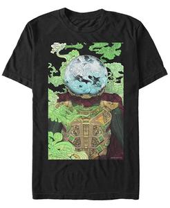 Мужская футболка Marvel Spider-Man Far From Home Mysterio Smoke с коротким рукавом Fifth Sun, черный