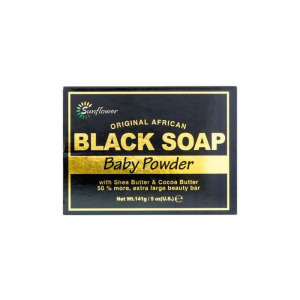 Мыло Original African Black Soap Jabón en Pastilla Sunflower, Egyptian Musk