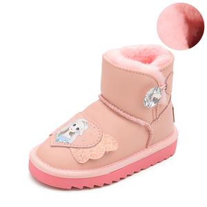 Детские ботинки с низким голенищем Budding, розовый