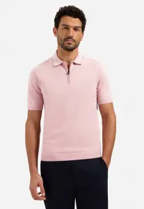 С рубашкой поло с молнией до середины груди No Excess, Light Mauve