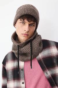 Шапка из смеси шерсти Medicine, коричневый