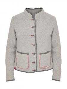 Кардиган STANSKOGEL серого цвета Almgwand