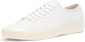 BOSS мужские кожаные кроссовки Aiden Logo Block низкие, Milk