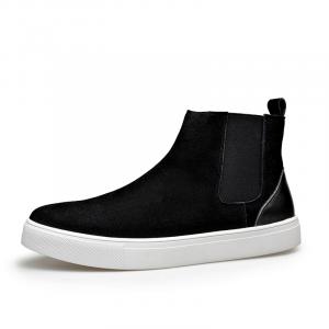 LUOMAIKE Короткие мужские ботинки челси, черные