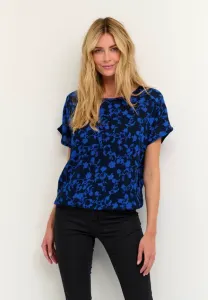 Блузка калокия Kaffe, Midnight Blue Flowers