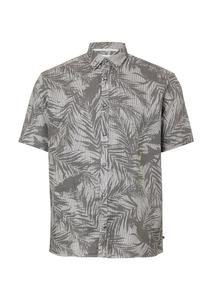 Рубашка на пуговицах классического кроя s.Oliver, Grey