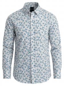 Ombre Рубашка для делового стиля Regular fit в синем, пастельно-голубом и светло-голубом цветах