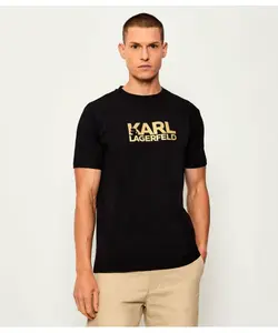 Футболка Regular fit Karl Lagerfeld, черный