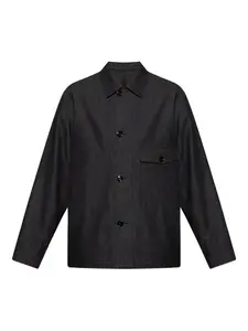 Куртка с застегивающимися карманами LEMAIRE, серый