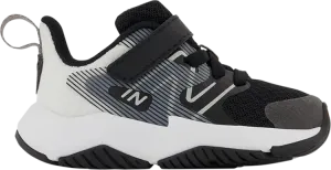 Кроссовки New Balance Rave Run v2 Bungee Lace Toddler Wide 'Black White', черный