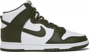 Кроссовки Nike Dunk High 'Cargo Khaki' 2022, зеленый