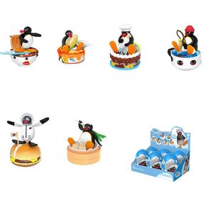 Пингвин Пингвин семейная коллекция сценариев загадочные коробки одиночная загадочная коробка/полный набор 6 шт Tide Rising Anime