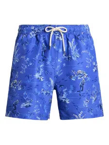 Плавки-шорты с графичным принтом POLO RALPH LAUREN, синий