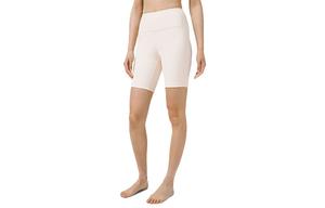 Облегающие шорты-бриджи для женщин, весна, лето и осень Lululemon, светлая слоновая кость