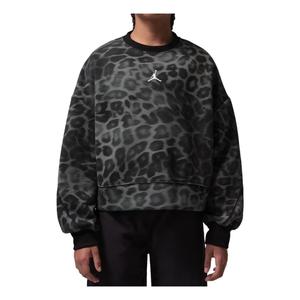 (GS) Air Jordan Perform Sport Dri-FIT Printed Crew 'Black'