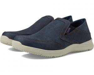 Кроссовки Nunn Bush Conway EZ Moccasin Toe Slip-On Easy Slip-In Loafer, темно-синий