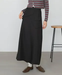 Многослойная юбка I-силуэта