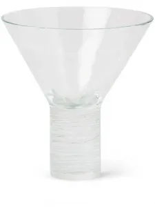 Стакан в массивной оправе Brunello Cucinelli, белый