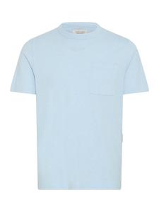 Рубашка Casual Friday  CFJASPER mélange tee with chest pocket, цвет mottled blue