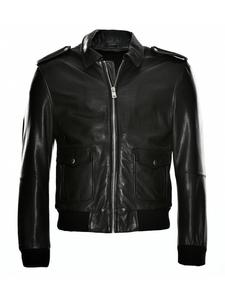 Кожаная куртка JCC 31020353, черный