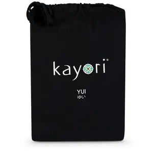 Простыня кайори «Нагано», 100% хлопковая фланель Kayori, черный