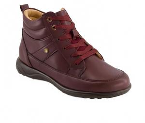 Женские ботильоны Total Comfort в бордовом цвете Andrea, бургундия