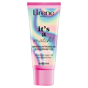 Минеральная основа для лица с spf15 003 нюд Lirene It'S A Match!, 30 мл