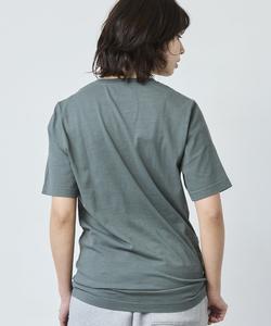 Футболка с графическим принтом из органического хлопка Lake Wash, японский крой.