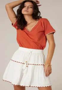 Оригинальная юбка-трапеция malinae. Deeluxe, Altweiß