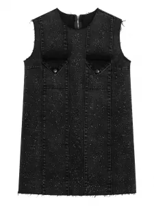 Платье мини без рукавов Namacheko, черный