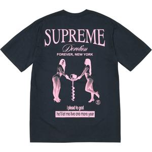Футболка Devotion Circular logo Supreme, синий/темно-синий
