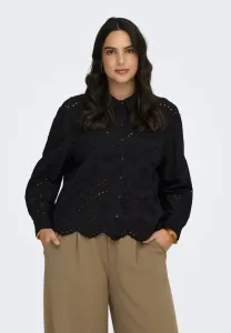 Блузка с застежкой на пуговицы hemd Only Carmakoma, Black