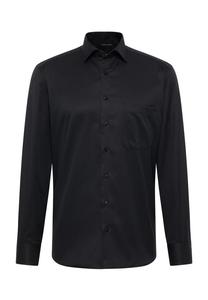 Футболка с обложкой удобная посадка Eterna, черный