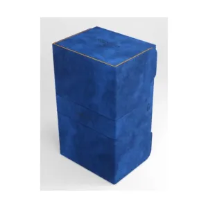 Stronghold 200 + трансформируемый держатель для деки XL — синий/оранжевый, Premium Deck Boxes (GameGenic)