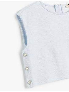 Блузка синего цвета KOTON