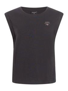 PROTEST Футболка 'PRTBarrio' в черном цвете