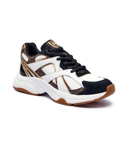 Кожаные кроссовки лео Michael Kors, белый