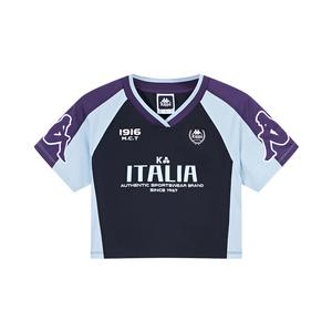 Kappa Летняя футболка Women's Black