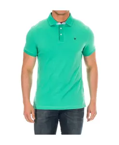 Рубашка поло Hackett, зеленый