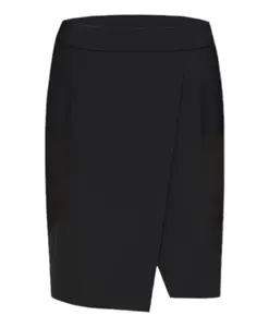 Асимметричная юбка Dondup, черный