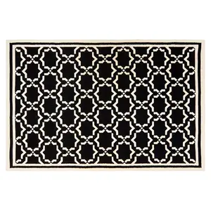 Ковер ручной работы из шерсти с плоским переплетением Dhurries Star Safavieh, мультиколор, 244x305 см