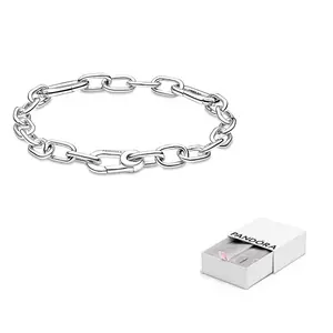 Pandora Серебряный браслет 925 пробы для женщин Silver