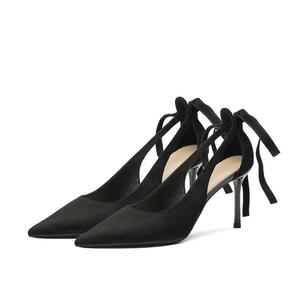 Lanza Туфли на высоком тонком каблуке женские, черные