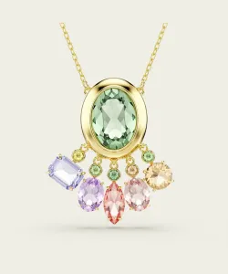 Официальный кулон Swarovski Gema, смешанная огранка, многоцветный.