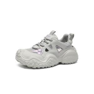 ZHR Женские серые дышащие легкие низкие повседневные туфли с амортизацией и устойчивостью к истиранию, цвет Gray[Breathable Version]