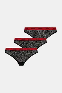 Стринги упаковка из 3 шт HUGO, черный