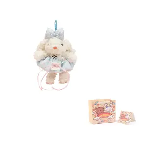 Милый кролик Lolita с длинными ушами плюшевый подвес высота 15см MDH