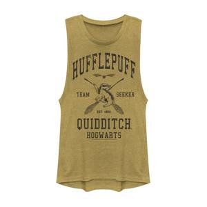Мускулистый танк «Гарри Поттер» для юниоров «Хаффлпафф» Bold Team Seeker Licensed Character