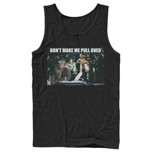 Мужская майка «Звездные войны: Хан, не заставляй меня натягивать на себя» Licensed Character, черный