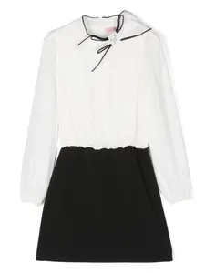 Платье с логотипом Miss Blumarine, белый